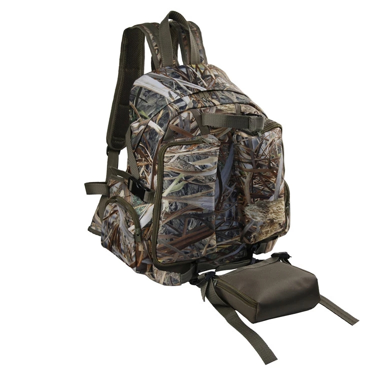 New Design Adjustable Camouflage Hunting Tactical Backpack with 